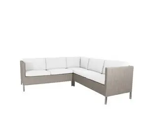 Cane-Line - Connect dining lounge combination 20 A+B+D White, Cane-line Natté